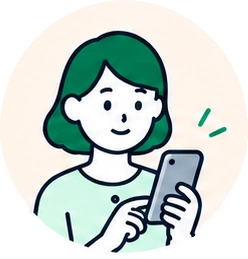 アプリで相談する入居者